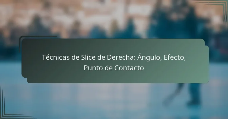 Técnicas de Slice de Derecha: Ángulo, Efecto, Punto de Contacto